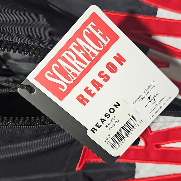 Scarface Racing Bomber Jacket Size Small New - Picture 6 of 13